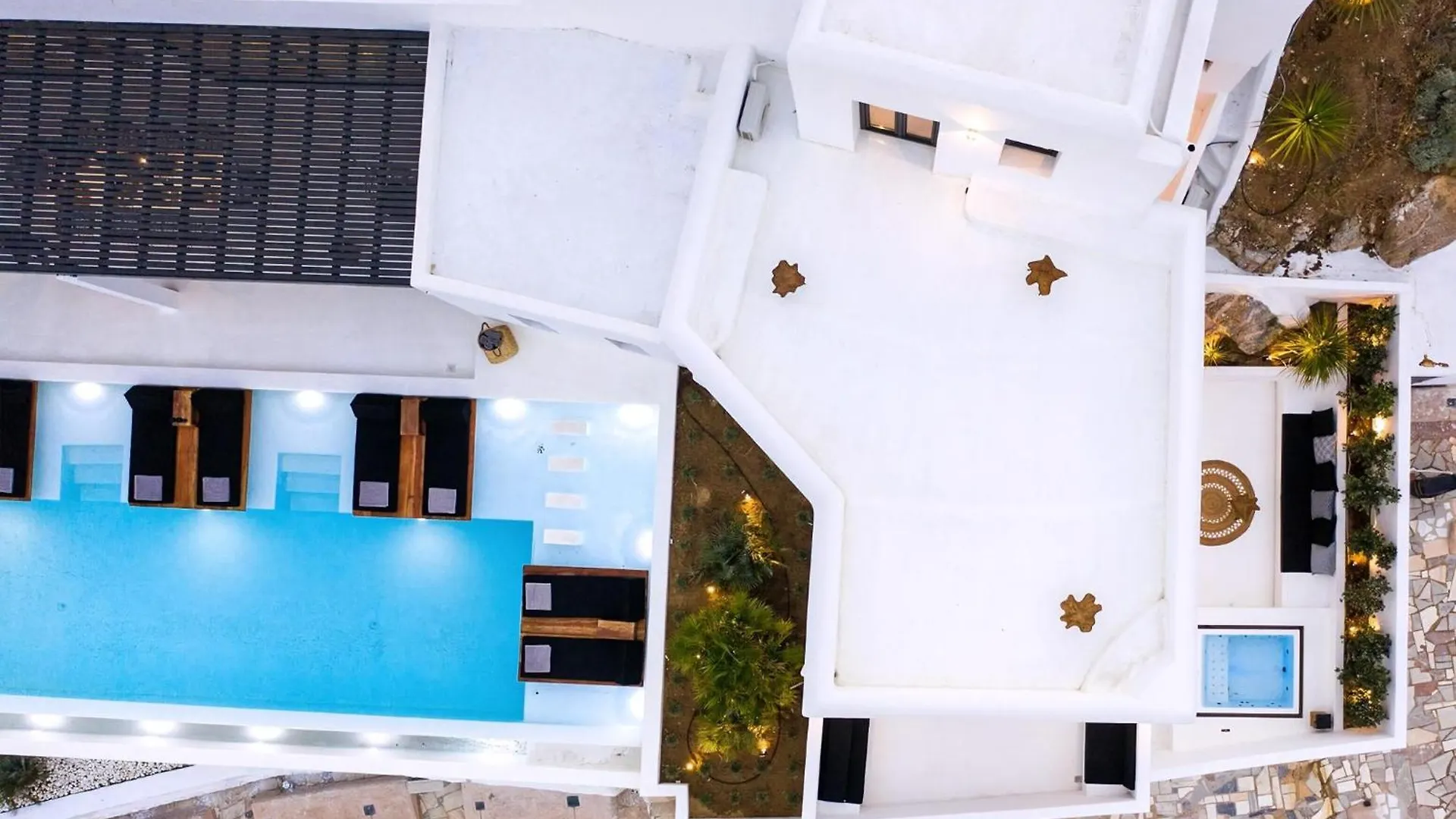 Dazzling Mykonos Villa Villa Lvellie 6 Bedrooms Unique Aegean Sea Views Private Infinity Pool Two Private Jacuzzis Psarou Beach 0*, Psarou (Mykonos)