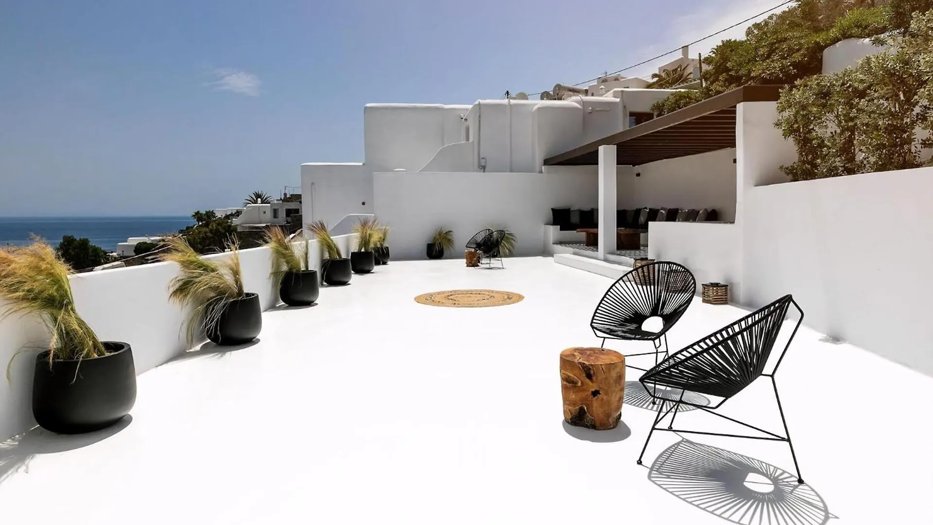 Dazzling Mykonos Villa Villa Lvellie 6 Bedrooms Unique Aegean Sea Views Private Infinity Pool Two Private Jacuzzis Psarou Beach Psarou (Mykonos)
