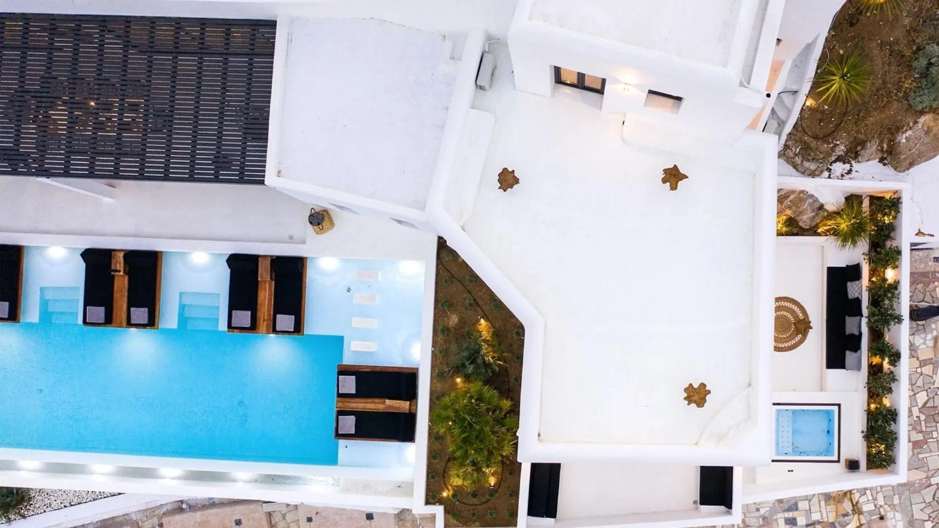Dazzling Mykonos Villa Villa Lvellie 6 Bedrooms Unique Aegean Sea Views Private Infinity Pool Two Private Jacuzzis Psarou Beach