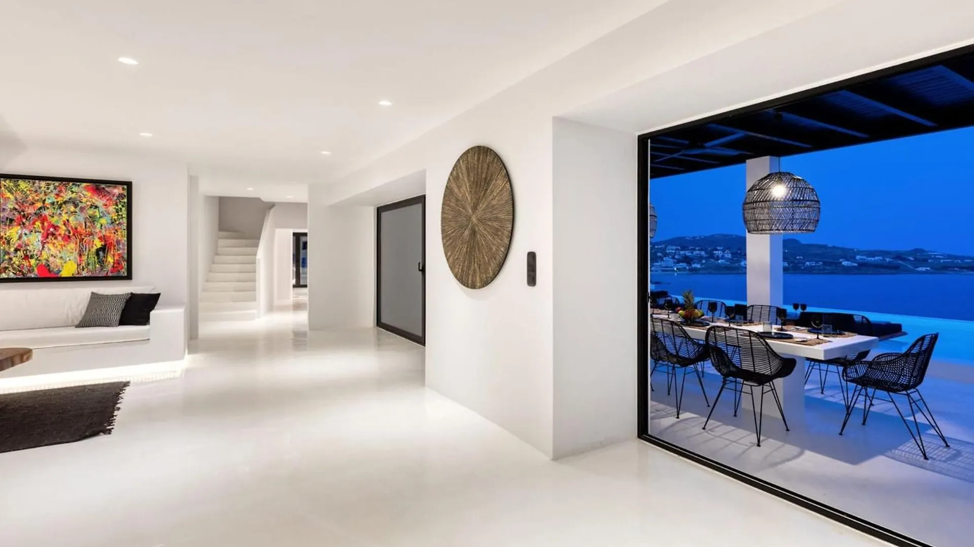 Dazzling Mykonos Villa Villa Lvellie 6 Bedrooms Unique Aegean Sea Views Private Infinity Pool Two Private Jacuzzis Psarou Beach Griekenland