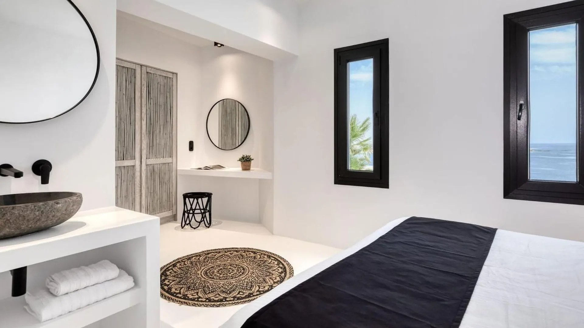 Dazzling Mykonos Villa Villa Lvellie 6 Bedrooms Unique Aegean Sea Views Private Infinity Pool Two Private Jacuzzis Psarou Beach 0*, 프사로우